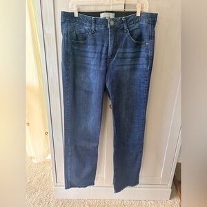 Wit & Wisdom Dark Indigo Straight Jeans